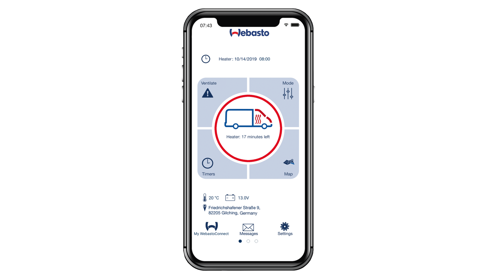 ThermoCall 4 Entry GSM-модуль Webasto