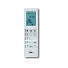 Кондиционер Telair Dualclima 8500H, охлаждение 2.46kW, обогрев 2.5kW, 220V, с вентпанелью — фото 5