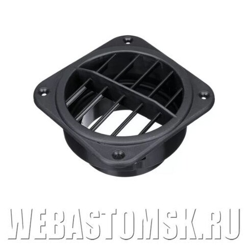 Дефлектор воздуха (в сборе) к воздуховоду, черный Ø 60/100 мм Eberspacher Airtronic