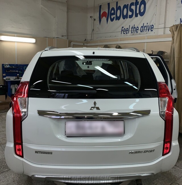 Mitsubishi Pajero Sport III. Установка Webasto Thermo Top Start, управление - Таймер 1533