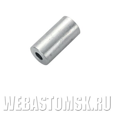Втулка монтажная дистанционная Di = 8 mm, Da = 20 mm, L = 30 mm