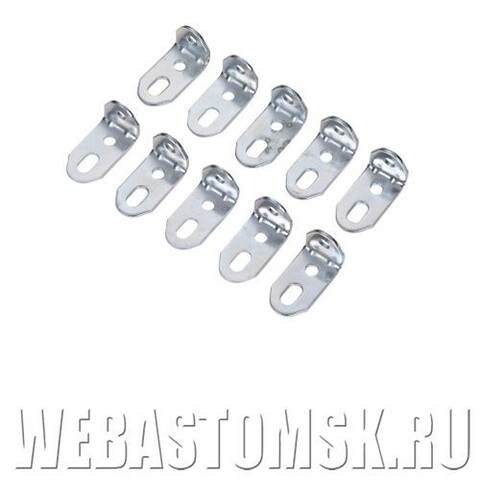 Уголок монтажный упаковка 10 шт. L = 100 mm, W = 25 mm