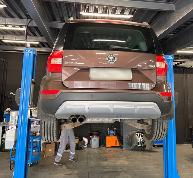Skoda Yeti Установка Webasto Thermo Top Evo Comfort+ Управление - MultiControl (Работа 2025 г)