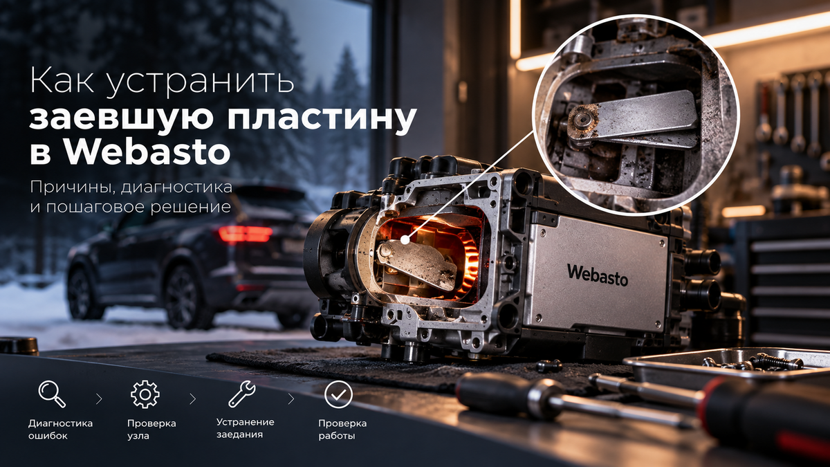 Как самостоятельно продиагностировать Webasto Thermo Evo: пошаговое руководство