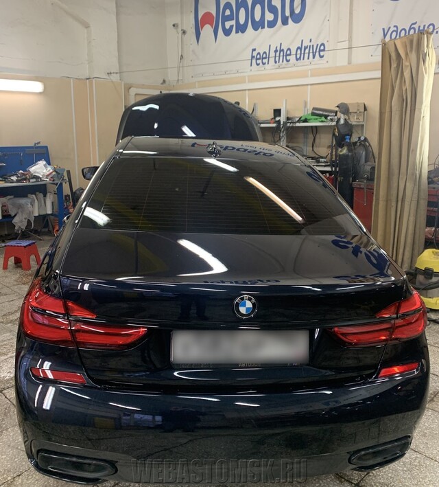 BMW 7 серии (F01/F02/F04). Установка Webasto Thermo Top Comfort+, управление – FanControl-GSM