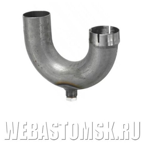 Выхлопной патрубок со сливом конденсата Di = 38; Da = 38; 180°