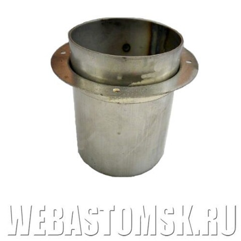 Выхлопной патрубок Di = 71 / Da = 70; L = 90, нержавейка
