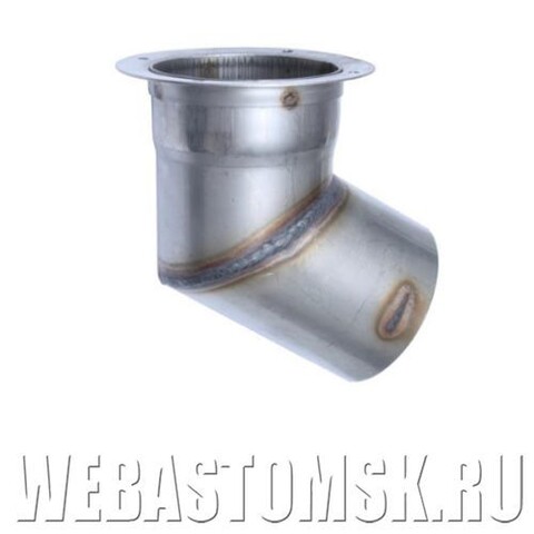Колено переходник Ø70 (металл) Di = 70; Da = 70