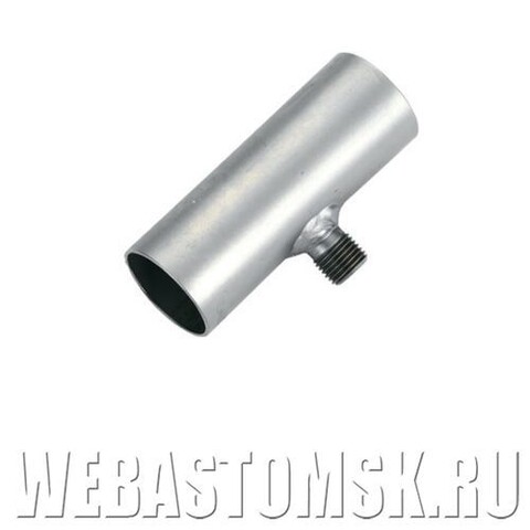 Соединительный патрубок с сливом конденсата, нерж., Da = 24; L = 65