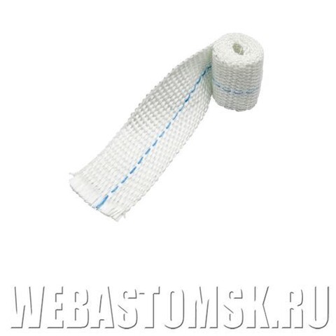 Термоизолирующая лента для вых. труб (стеклоткань), метр