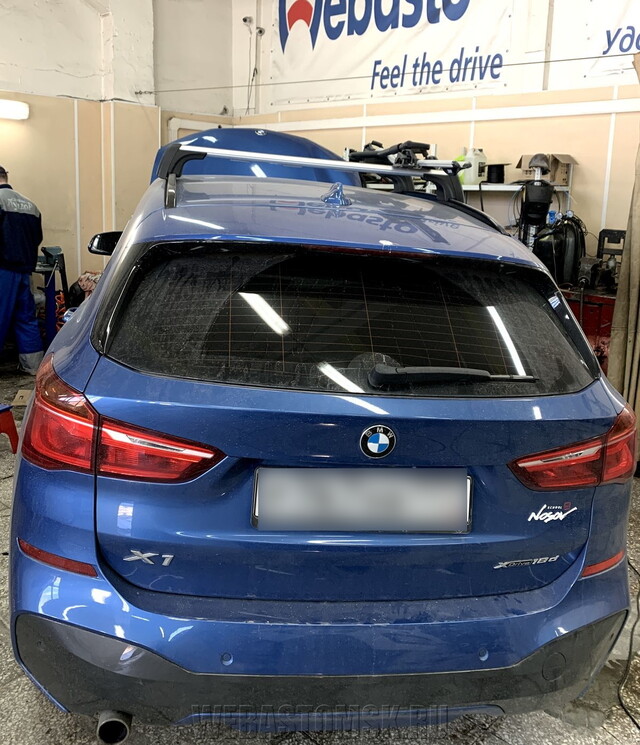 BMW X1 II (F48) Установка Webasto Thermo Top Comfort+, управление – FanControl-GSM