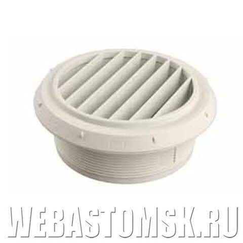 Выход воздуха (Дефлектор Ø60, пластины под 90°, белый пластик) для Webasto Air Top