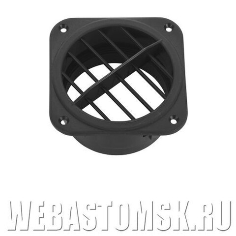 Дефлектор поворотный 45° Ø90мм (пластик)