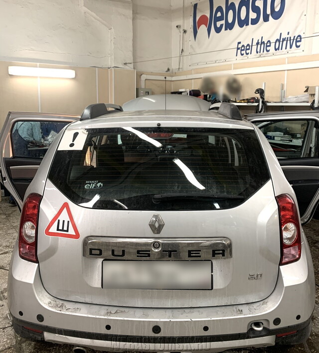 Renault Duster. Установка Webasto Thermo Top Comfort+, управление - ALTOX WBUS-5