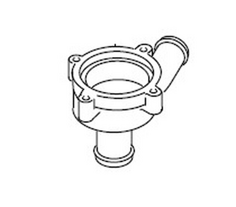 Крышка насоса U4847 аксиальная с уплотнением и крепежом. Thermo 50 Webasto