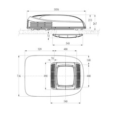 Кондиционер MobileComfort SMART MC2600, 2.6 кВт, 220V, WiFi, RGB, тепло/холод, полный комплект — фото 2