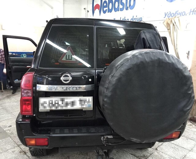 Nissan Patrol V (Y61) установка Webasto Thermo Top Comfort+. Управление - Таймер 1533