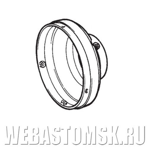 Крышка съемная от отопителя к воздуховоду (выход воздуха) Eberspacher Aitronic D 8 L C