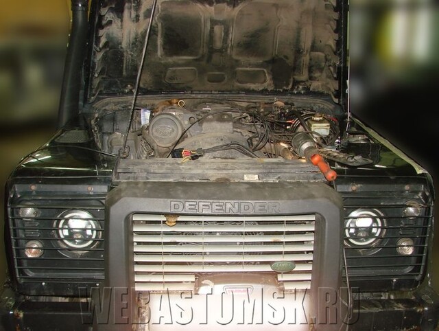 Land Rover Defender. Установка Webasto Thermo Top Evo Start. Управление - Таймер 1533