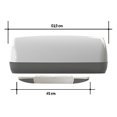 Кондиционер Telair e-VAN 5400H, охлаждение 1.7kW, обогрев 1.7kW, 220V, с вентпанелью — фото 4