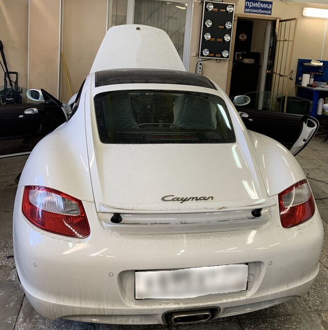 Porsche Cayman. Установка Webasto Thermo Top Evo Comfort+ (бензин 5 кВт), управление -ДУ Telestsrt T91