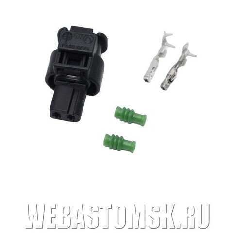 Колодка штекерная, 2-х контактная для топливного насоса Eberspacher Hydronic S3