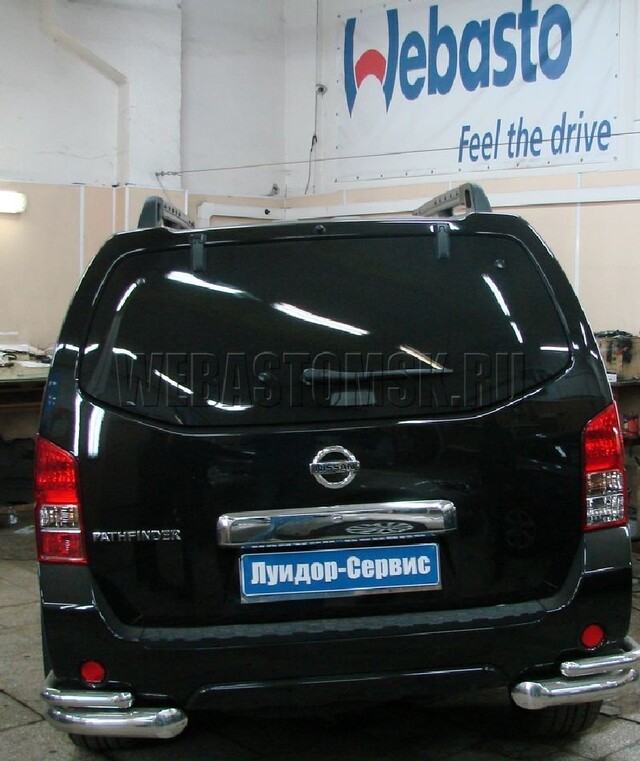 Nissan Pathfinder III. Установка Webasto Thermo Top Evo 5. Управление - пульт Webasto Telestart T91