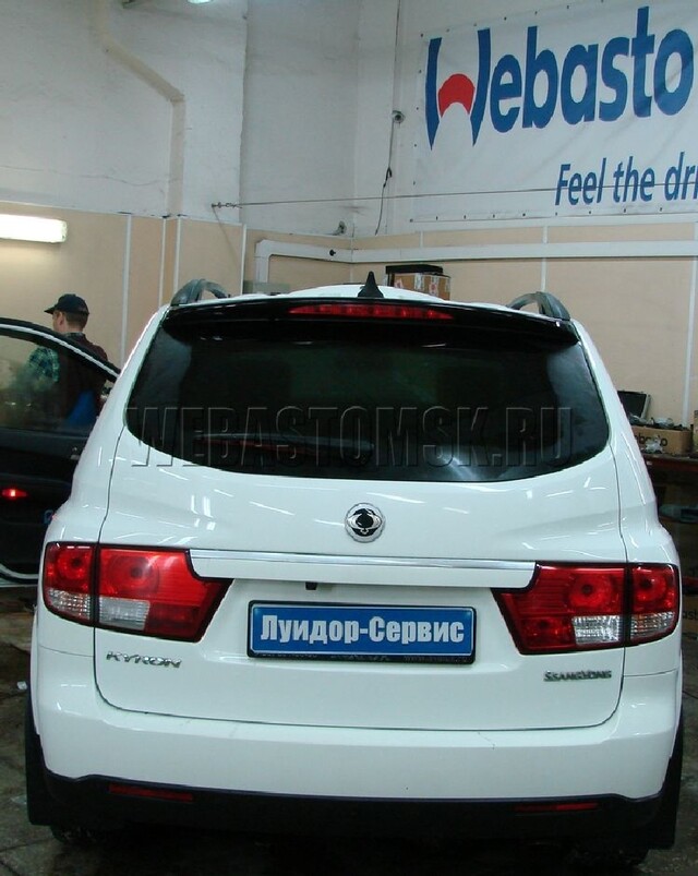 SsangYong Kyron. Webasto Thermo Top Evo 5 (дизель 5 КВт). Управление - Автофон - Термо.
