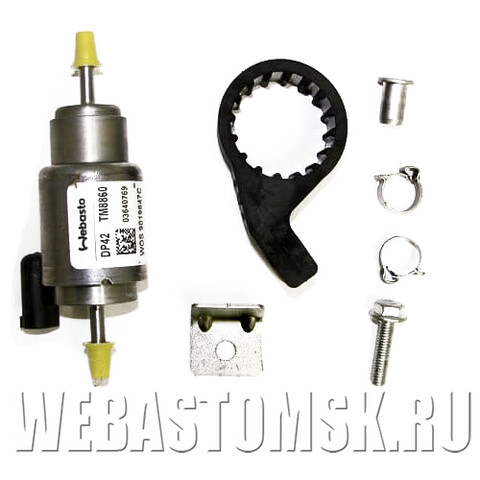 Топливный насос DP42 12В Webasto (Насос – дозатор DP 42 с крепежом) каталожный номер: 1314848, 9019847