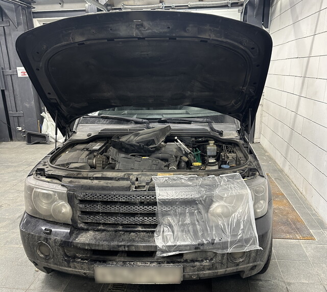 Land Rover Range Rover Sport I. Переделка Webasto Thermo Top V в Thermo Top Vevo