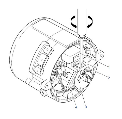 Головная часть отопителя Thermo E 320 24V
