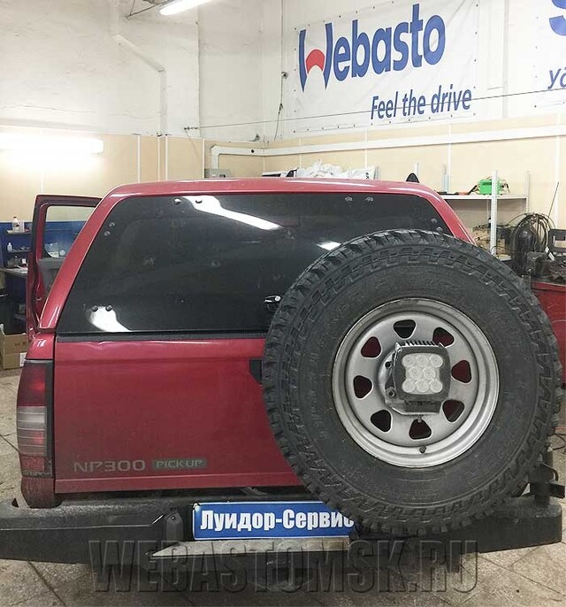 Nissan NP300. Установка Webasto Thermo Top Evo Start (5 кВт). Управление – таймер 1533