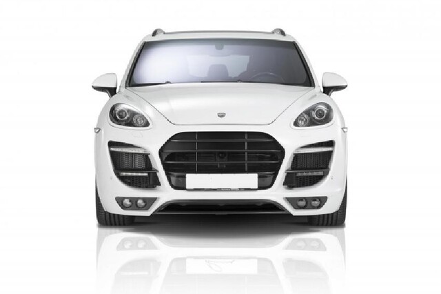 Porsche Cayenne II. Установка к штатному догревателю FanControl-GSM.