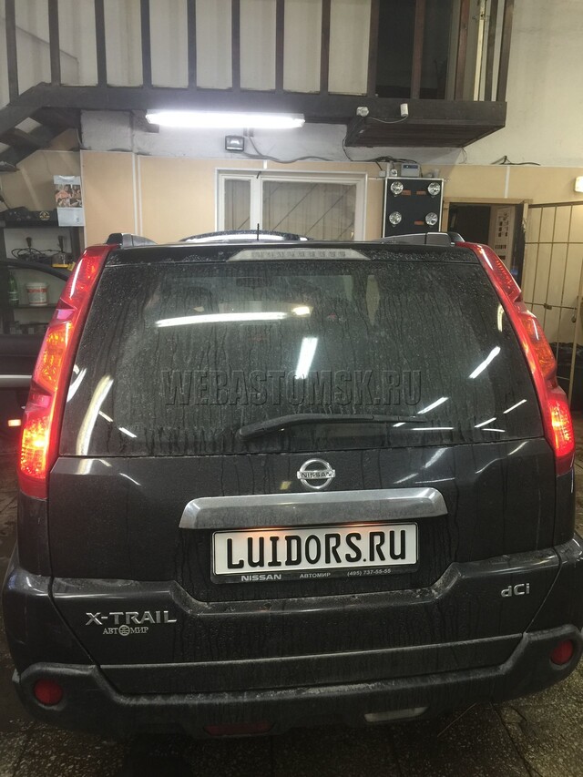 Nissan X-Trail II. Установка Webasto Thermo Top Evo 5 (дизель 5 КВт). Управление - Telestart T91.