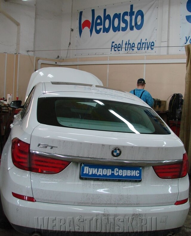 BMW GT, 5 серия Gran Turismo VI . Webasto Thermo Top Evo Start. Управление - Минитаймер 1533 и GSM Altox.