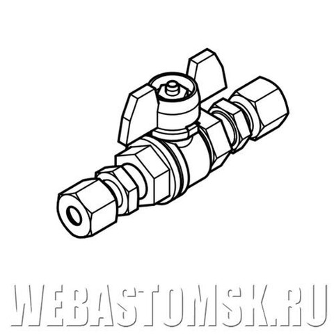 Топливный запорный клапан DN8 Eberspacher Hydronic L