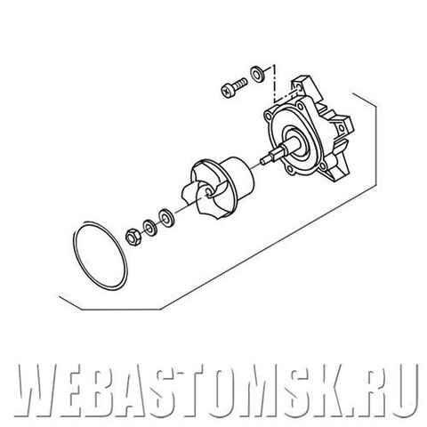 Ремкомплект жидкостного насоса FLOWTRONIC 6000 SC Eberspacher Hydronic L