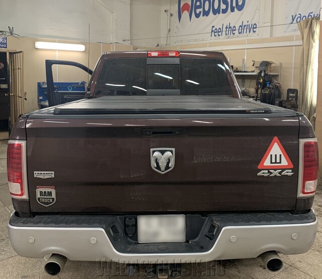 Dodge RAM. Установка Webasto Thermo Top Evo Comfort+, управление - ALTOX WBUS-5