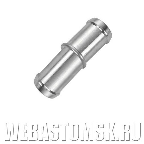 Патрубок соединительный A100 20 х 20 мм, Алюминий