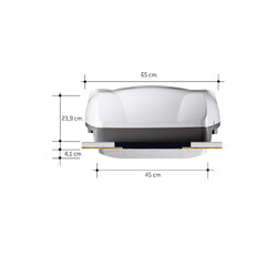 Кондиционер Telair Silent Plus 8100H охлаждение 2.4 kW, обогрев 2,4 kW, 220V, с вентпанелью — фото 4