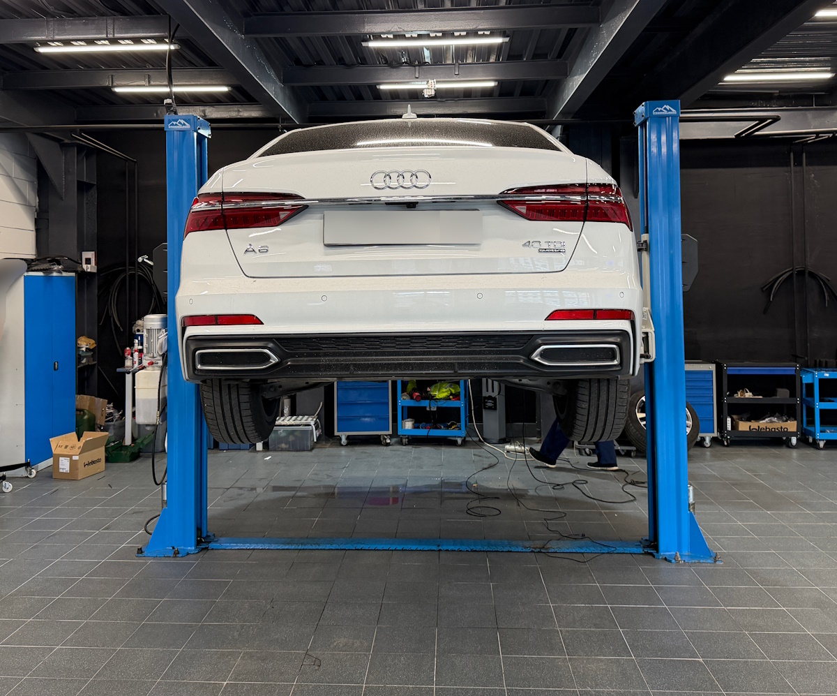Комфорт в любые морозы: оснастили дизельный Audi A6 (C8) премиальной системой Webasto с управлением со смартфона