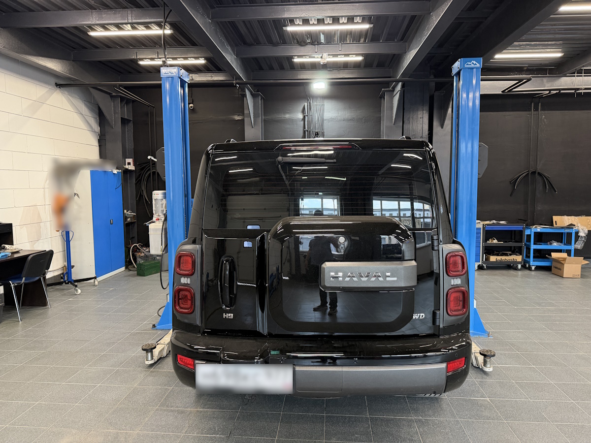Установка Вебасто на Haval H9