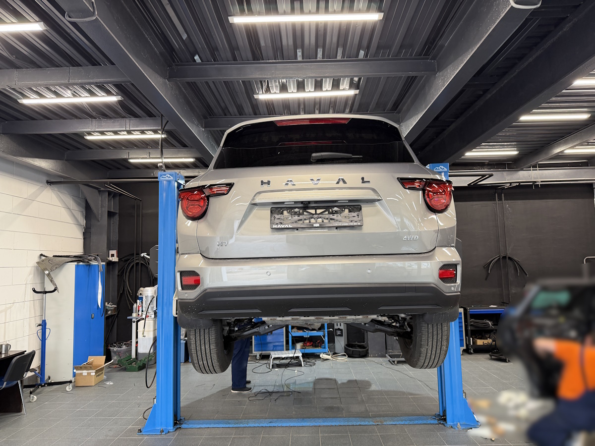 Комфорт в любые морозы: Оснастили Haval H7 премиальным подогревателем Webasto